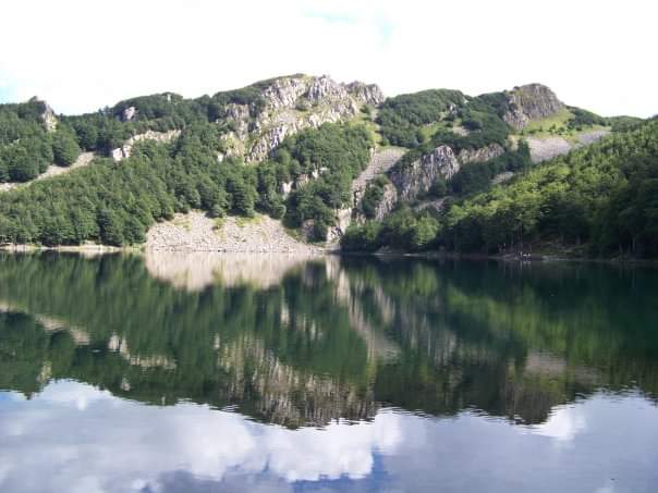 Il Lago Santo Parmense, raggiunto da Lagdei lungo il sentiero panoramico 723A.